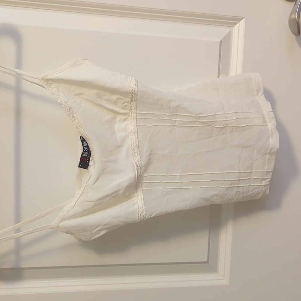 Morgan de toi lace tank top. Mango zara